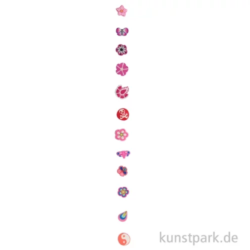 Artikelbild 2 des Artikels “Mini Clay Scheiben - Love, 12 Motive, 18g “
