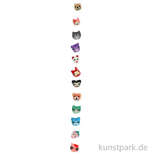Artikelbild 2 des Artikels “Mini Clay Scheiben - Manga, 12 Motive, 18g “