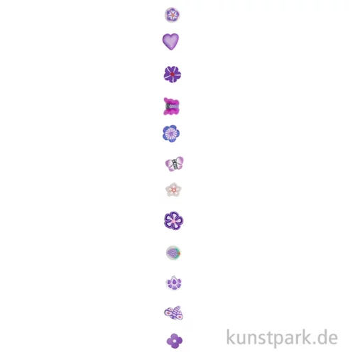 Artikelbild 2 des Artikels “Mini Clay Scheiben - Romance, 12 Motive, 18g “