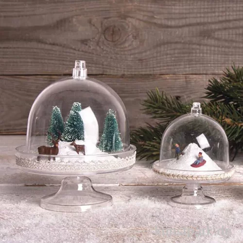 Artikelbild 2 des Artikels “Mini-Etagere mit Haube aus Kunststoff “