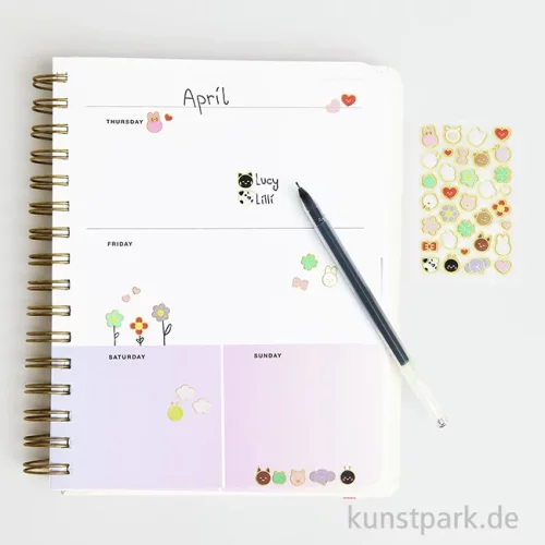Artikelbild 2 des Artikels “Mini Foliensticker - Chingu, Hot Foil, 3 Bögen “