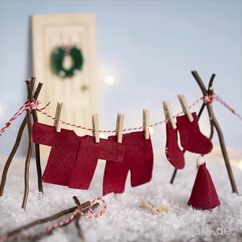 Artikelbild 2 des Artikels “Mini-Kreativ-Kit Wichteltür, Wäscheleine “