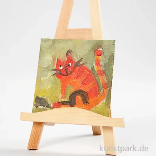Artikelbild 2 des Artikels “Mini-Staffelei aus Holz mit einer Höhe von 25 cm “