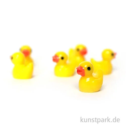 Artikelbild 2 des Artikels “Miniatur Badeenten, Gelb, 1,5 cm, 6 Stück “