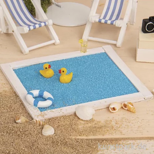 Artikelbild 2 des Artikels “Miniatur Deko Set, Strand, Muscheln + Sand “
