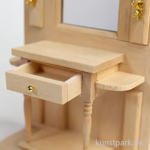 Artikelbild 2 des Artikels “Miniatur Garderobe, Holz, 10 x 14,5 x 4 cm “