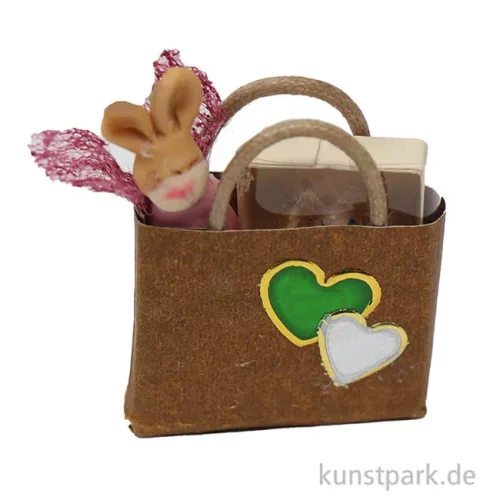 Artikelbild 2 des Artikels “Miniatur Geschenktüte Weihnachten, 2,1 x 2 ,5 x 0,5 cm “