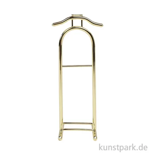 Artikelbild 2 des Artikels “Miniatur Kleiderständer, Gold, 10 x 4,5 x 3 cm “