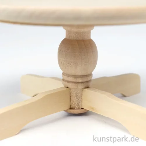 Artikelbild 2 des Artikels “Miniatur Küchentisch, Naturholz, 9,5 x 9,5 x 6,3 cm “