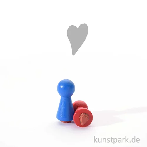 Artikelbild 2 des Artikels “Ministempel - Herz, 19 mm “