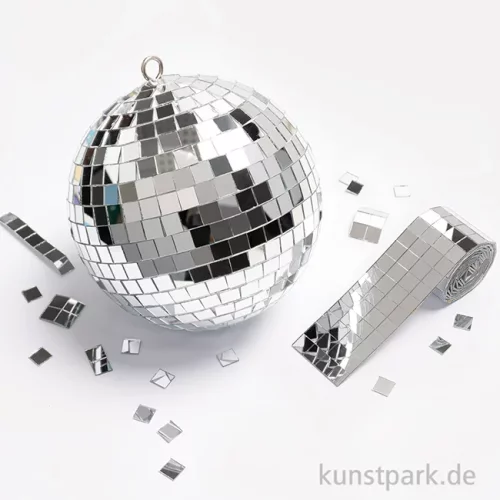 Artikelbild 2 des Artikels “Mirror Tile Rolls - Spiegelsteine, 5 x 5 mm, 2 Rollen, je 4 cm x 1 m “