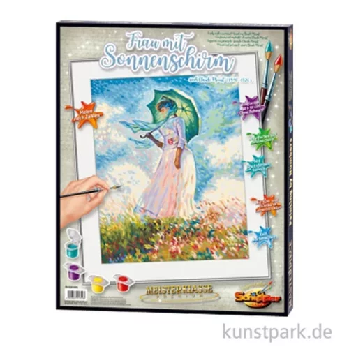 Artikelbild 2 des Artikels “Schipper Malen nach Zahlen, Claude Monet - Frau mit Sonnenschirm “