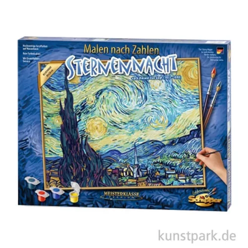 Artikelbild 2 des Artikels “Schipper Malen nach Zahlen, Vincent van Gogh - Sternennacht “