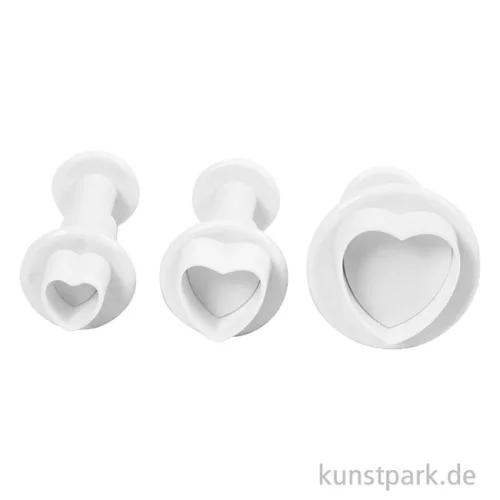 Artikelbild 2 des Artikels “Motiv-Ausstecher Herz mit Stempelgriff, 3 Größen “