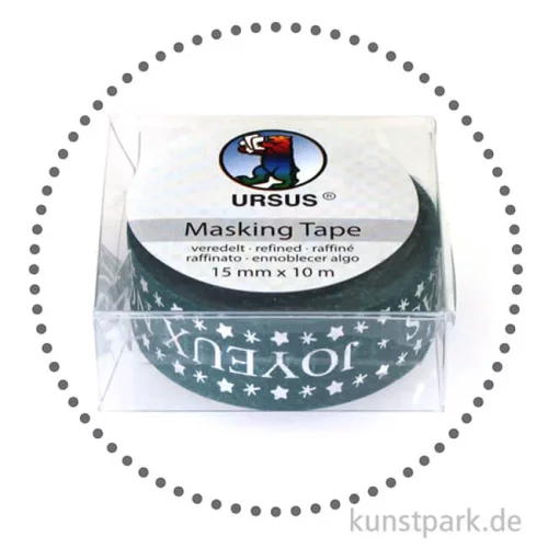 Artikelbild 2 des Artikels “Motiv-Klebeband Washitape - Frohe Weihnachten, 15 mm, 10 m Rolle “