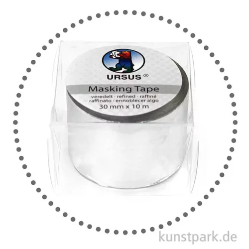 Artikelbild 2 des Artikels “Motiv-Klebeband Washitape - Metallic Silber, 30 mm, 10 m Rolle “
