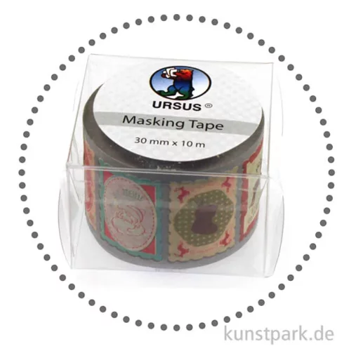 Artikelbild 2 des Artikels “Motiv-Klebeband Washitape - Weihnachtskarten, 30 mm, 10 m Rolle “