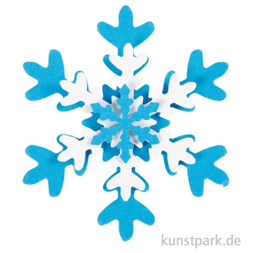 Artikelbild 2 des Artikels “Motivstanzer XXL Schneeflocke, Größe 25+49+75 mm, 3 Stück “