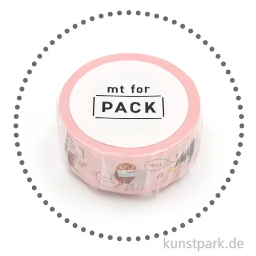 Artikelbild 2 des Artikels “MT Masking Tape Animals, 25 mm, 15 m Rolle “