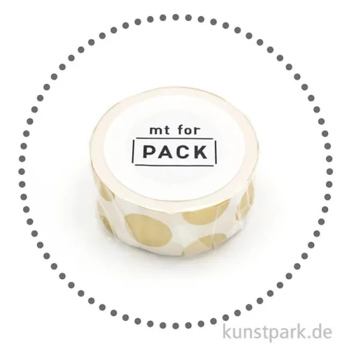 Artikelbild 2 des Artikels “MT Masking Tape Dot Gold - 25 mm, 15 m Rolle “