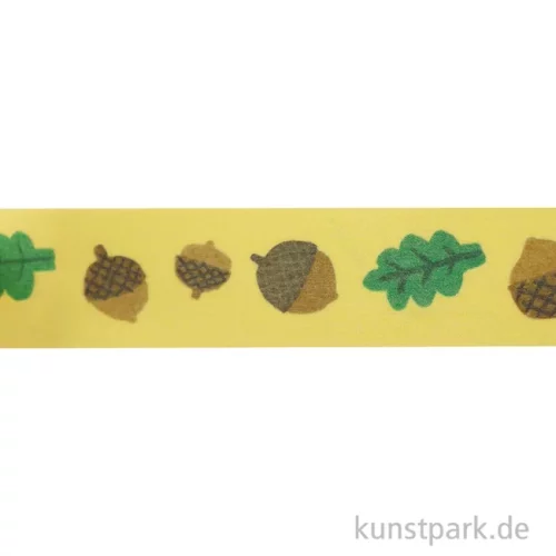Artikelbild 2 des Artikels “MT Masking Tape Leaves and Acorns, 15 mm, 7 m Rolle “