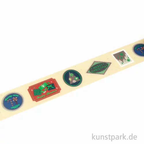 Artikelbild 2 des Artikels “MT Masking Tape Xmas Sticker - 24 mm, 7 m Rolle “