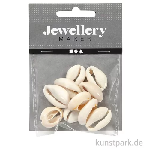 Artikelbild 2 des Artikels “Muschelperlen, Natur, 20 mm, 12 Stück “