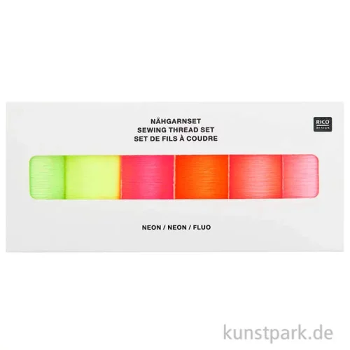 Artikelbild 2 des Artikels “Nähgarn Set Neon, 6 x 100 Meter “