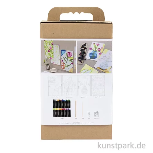 Artikelbild 2 des Artikels “Ölpastell Starter Set für Blumenbilder “