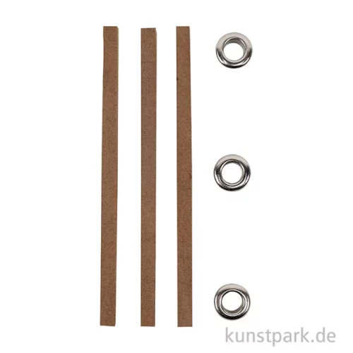 Artikelbild 2 des Artikels “Outdoor Docht für Kerzen, 3 Stück, 6 x 6 x 120 mm “