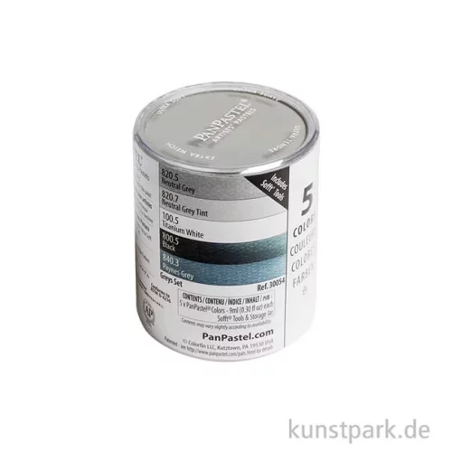Artikelbild 2 des Artikels “PanPastel Starter Set - 5 x 9 ml graue Farbtöne “