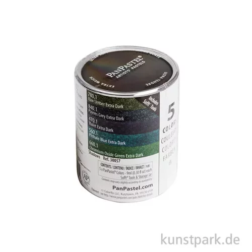 Artikelbild 2 des Artikels “PanPastel Starter Set - 5 x 9 ml dunkle Farbtöne “