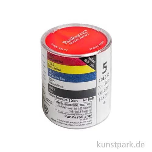 Artikelbild 2 des Artikels “PanPastel Starter Set - 5 x 9 ml Basis Farbtöne “