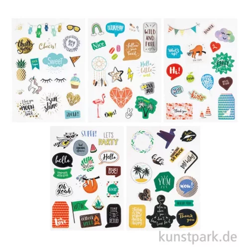 Artikelbild 2 des Artikels “Paper Patches - NOBLES, DIN A5, 5 Blatt sortiert “