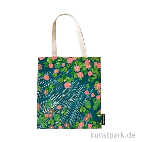 Artikelbild 2 des Artikels “PAPERBLANKS Jutebeutel - Yuko, Fluss der Lotusblüten “