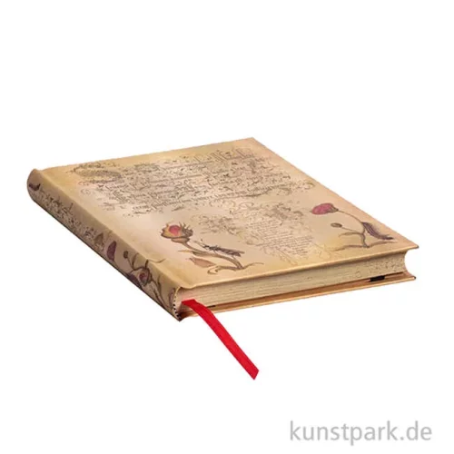 Artikelbild 2 des Artikels “PAPERBLANKS Notizbuch - Mira Botanica - Flämische Rose - Blanko “