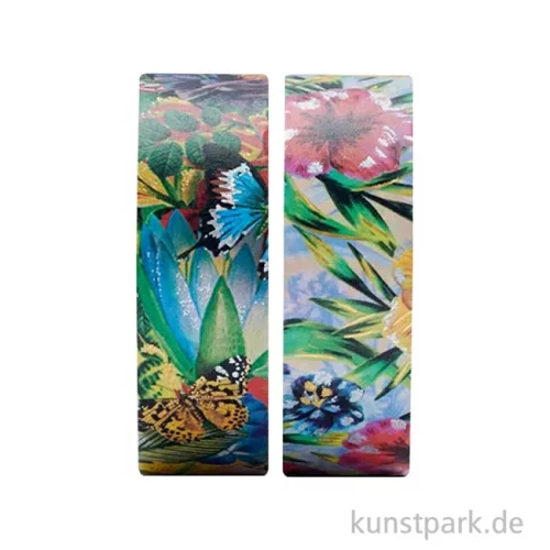 Artikelbild 2 des Artikels “PAPERBLANKS Washi Tape Set - 2 x 10m - Ola & Tropischer Garten “
