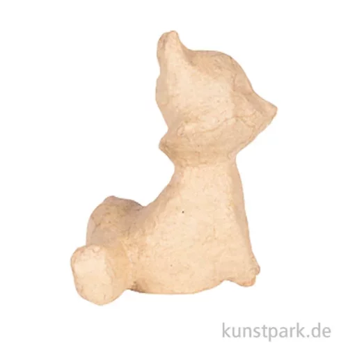 Artikelbild 2 des Artikels “Pappmaché Fuchs, 7 x 7 x 9 cm “
