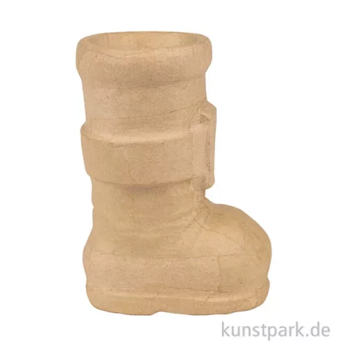 Artikelbild 2 des Artikels “Pappmaché Nikolausstiefel, Vase wasserdicht, 12,5 x 8 x 18 cm “