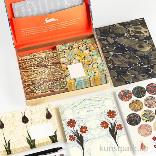 Artikelbild 2 des Artikels “PEPIN Briefpapier Set - Marbled Paper Design “