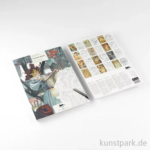 Artikelbild 2 des Artikels “PEPIN Künstler Malbuch - Alphonse Mucha “
