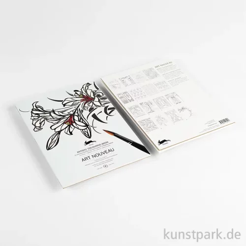 Artikelbild 2 des Artikels “PEPIN Künstler Malbuch - Art Nouveau “