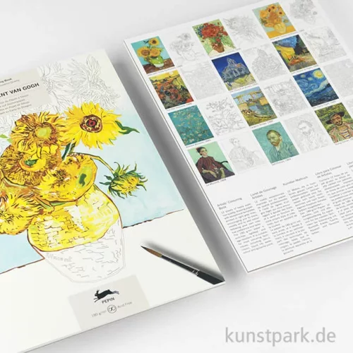 Artikelbild 2 des Artikels “PEPIN Künstler Malbuch - Vincent Van Gogh “