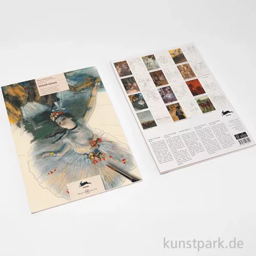 Artikelbild 2 des Artikels “PEPIN Künstler Malbuch - Edgar Degas “