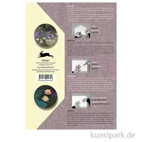 Artikelbild 2 des Artikels “PEPIN Labels, Sticker und Tapes - Claude Monet “