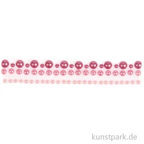 Artikelbild 2 des Artikels “Perlen Tape, Halbperlen Selbstklebend, Rose, 1,9 x 50 cm “