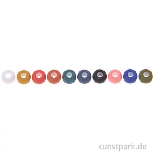 Artikelbild 2 des Artikels “Pony Bead Set, Matt Dark Earthy, 400 Stück “