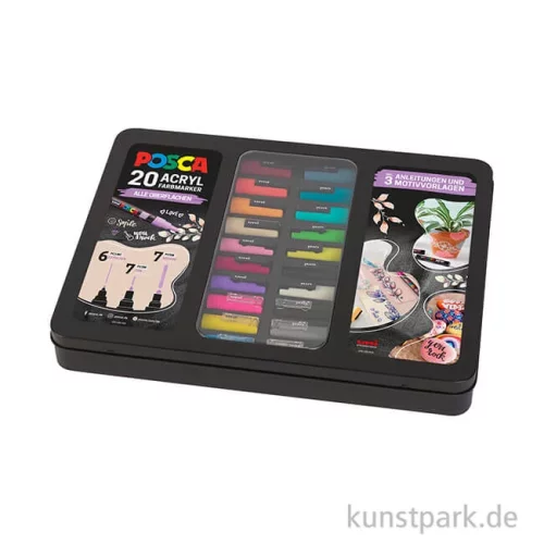 Artikelbild 2 des Artikels “POSCA Marker Set - DIY Etui mit 20 Acrylstiften “