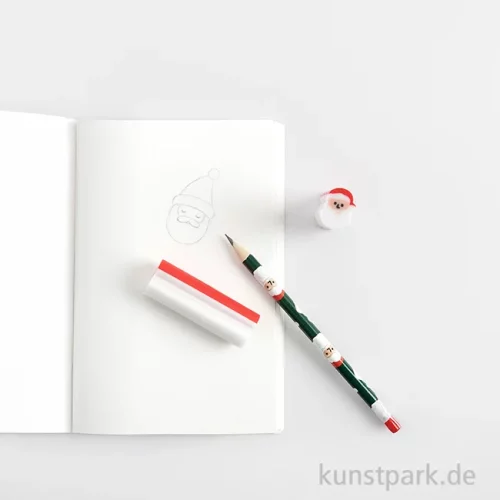 Artikelbild 2 des Artikels “Radiergummi Weihnachtsmann, 21 x 16 x 60 mm “