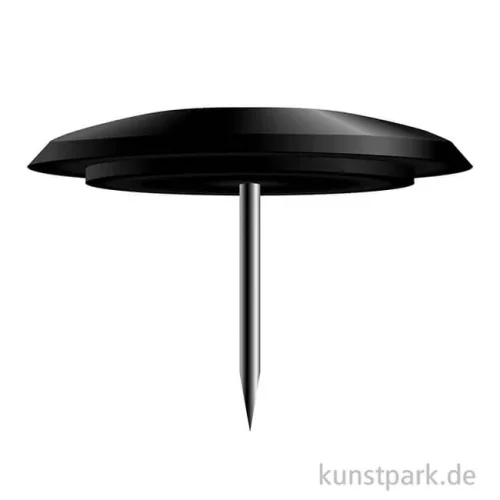 Artikelbild 2 des Artikels “Reißnägel Schwarz, Durchmesser 12 mm, 40 Stück “